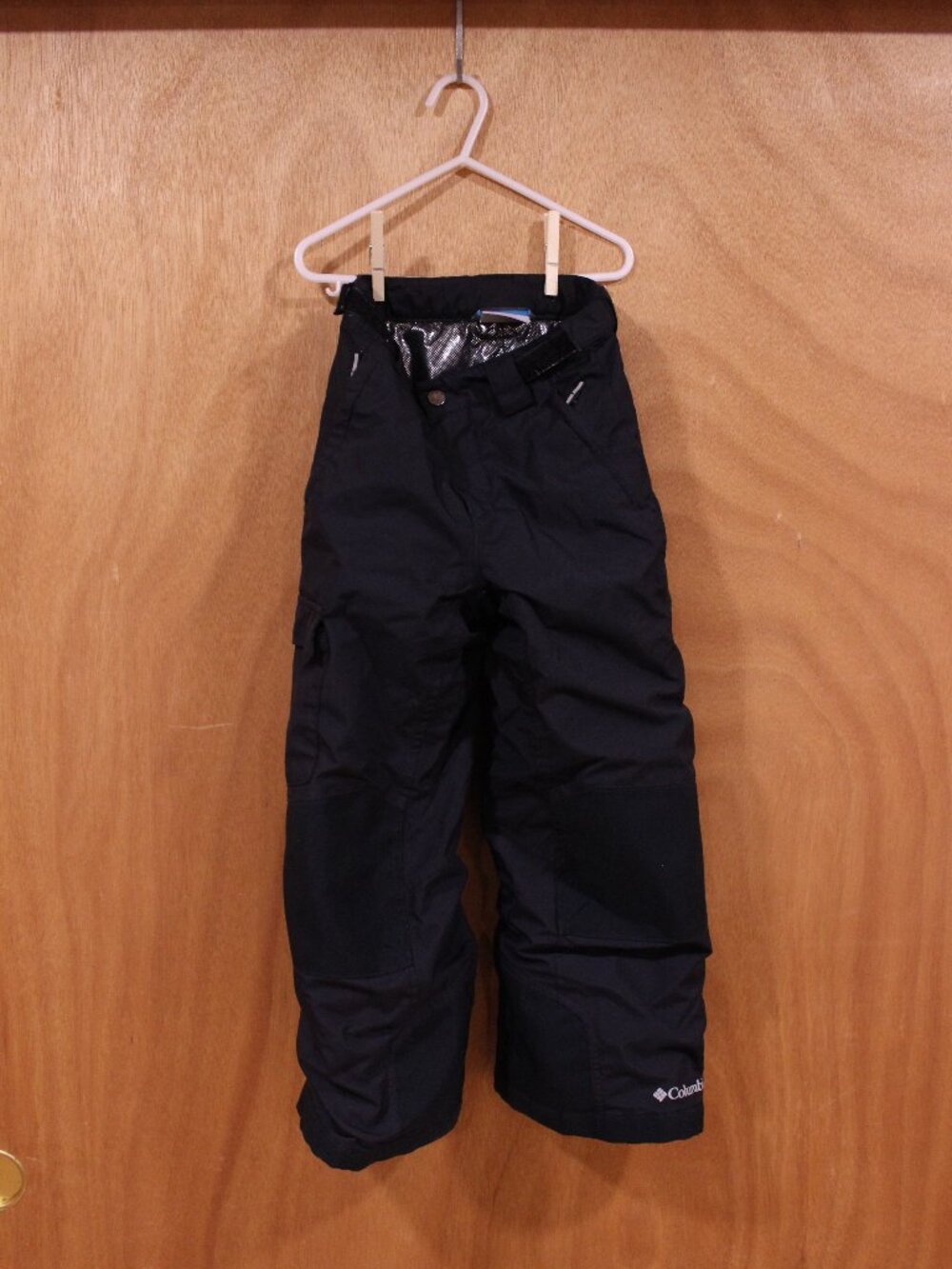 Columbia Bugaboo Omni-Tech Omni Heat Black Kids XS Size 6X Snow pants